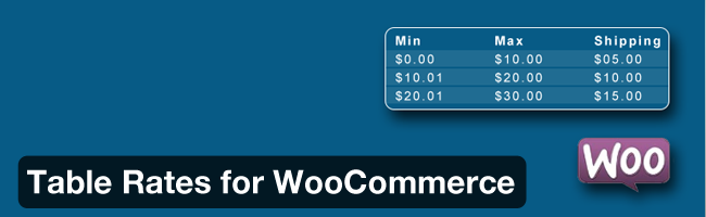 table-rates-woocommerce